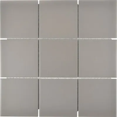 Produktbild von Keramikmosaik CU 932 29,25x29,25 cm grau