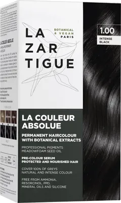 Immagine prodotto di Lazartigue Il Colore Assoluto - Colorazione Permanente 1.00 Nero Intenso