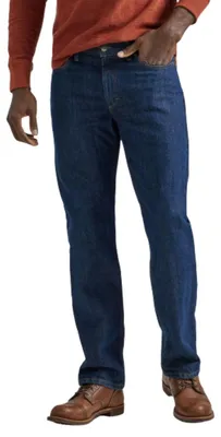 Zdjęcie produktu dla LEE - Spodnie jeansowe męskie - Krój prosty, regularny - Model: Legendary - Wypłukane (prewash)