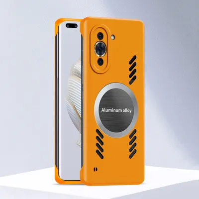Produktbild von Huawei Nova 10 Pro Hülle, Frameless PC Matt Kühlabdeckung Loch Wärmeableitung Schutzhülle für Huawei Nova 10 Pro Orange