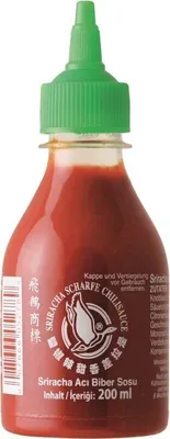 Produktbild von Flying Goose Sriracha scharfe Chilisauce 200ml | Hot Chilli Sauce