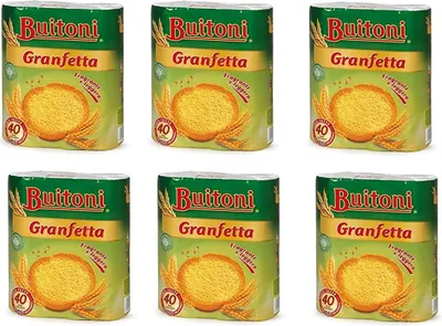 Produktbild von 6x Buitoni Granfetta Fette Biscottate 40 fette Zwieback duftend und leicht Kekse 300g