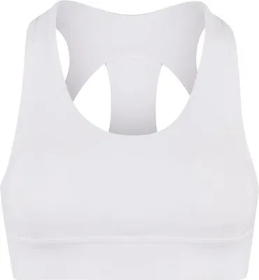 Produktbild von Urban Classics Bustier Damen Ladies Sports Bra weiß M
