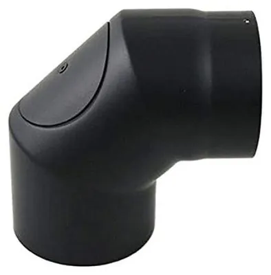 Obrázek produktu pro Černý komín o průměru 120-200 mm s otvorem pro čištění
