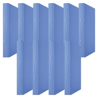 Immagine prodotto di DONAU 3732001PL-10, raccoglitore ad anelli blu, meccanismo a 2 anelli, formato DIN A4, con copertina in cartone