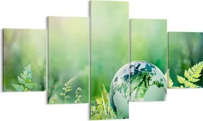 Produktbild von Bild auf Leinwand - Leinwandbild - natur natur - 125x70cm - Wand Bild - Wanddeko - Wandbilder - Leinwanddruck - Bilder - Kunstdruck - Wanddekoration - Leinwand bilder - Wandkunst - EA125x70-4041
