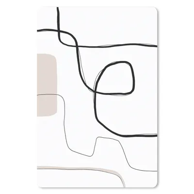 Produktbild von MuchoWow® Mauspad Mousepad Abstrakt - Pastell - Minimalismus 18x27 cm - Mousepads - Maus Mat - Pad - Mausunterlage