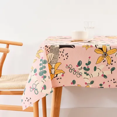 Produktbild von Fleckabweisendes Tischdecken 250 x 140 cm aus 100% Baumwolle