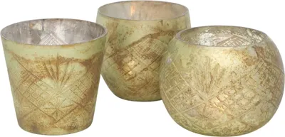Produktbild von Boltze Gruppe Aspour Windlicht sortiert 9 cm (1 Stück)