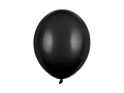 Produktbild von 50 Stk. Luftballon Ø30cm "Uni Pastell" | Schwarz