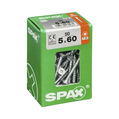 Immagine prodotto di Spax TRX testa svasata Wirox 5x60 L
