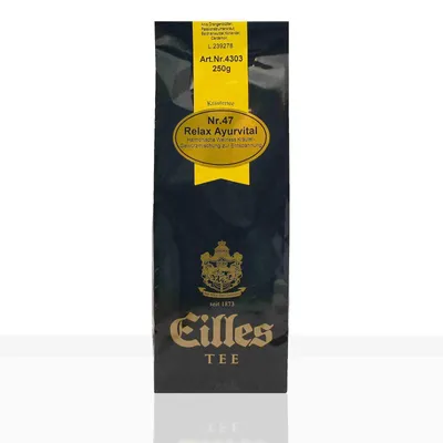Produktbild von EILLES Tee Relax Ayurvital mit Ingwer Nr. 47, 250g loser Tee
