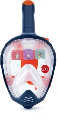 Image de Sunflex Full Face Mask Kraken L/XL | Lunettes de plongée Lunettes de plongée Plongée Natation Enfants Piscine Masque de plongée Sports aquatiques