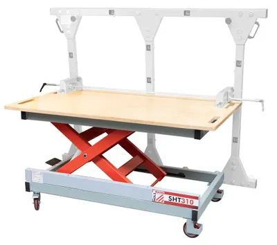 Image de Table de travail à hauteur réglable
