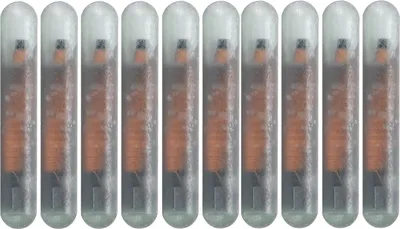 Produktbild von 10 Stück 1,4 mm Tiermarke, Glasrohr, Chip, leicht, Haustier-ID-Management, einfache Implantation