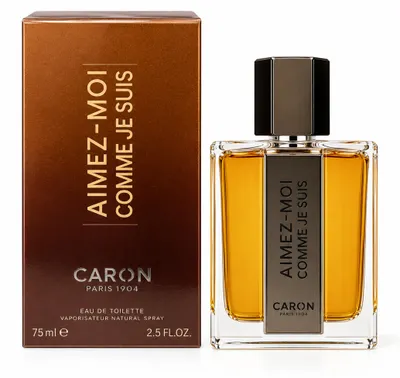 Zdjęcie produktu dla Caron Aimez Moi Comme Je Suis woda toaletowa dla mężczyzn 75 ml, Obraz wygenerowany przez AI