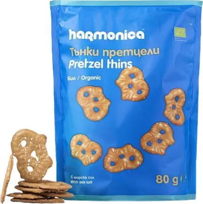 Produktbild von Dünne Brezeln mit Meersalz 80 g