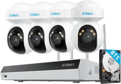 Immagine prodotto di Sistema di sicurezza 4K - Telecamera di sorveglianza - Telecamera per esterni - Telecamera wireless - Telecamera PTZ
