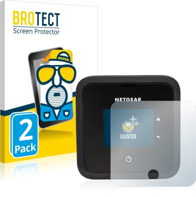 Produktbild von 2x BROTECT Schutzfolie für Netgear Nighthawk M5 Displayschutz Displayschutzfolie Folie Matt Entspiegelungsfolie