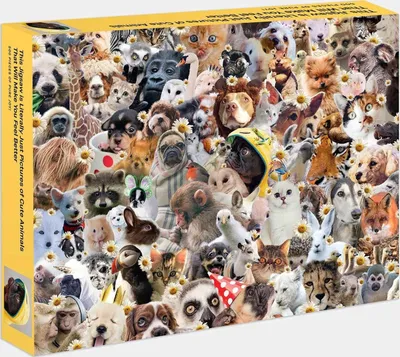 Produktbild von SMITH STREET Puzzle Niedliche Tiere, die für gute Laune sorgen 500 Teile