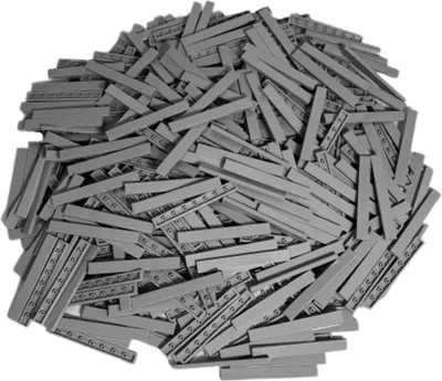 Produktbild von LEGO® 1x8 Fliesen Hellgrau - 4162 NEU! Menge 50x