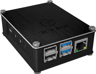 Immagine prodotto di Icy Box IB-RP108 Schutzgehäuse IcyBox  Schutzgehäuse für Raspberry Pi 4 extern retail