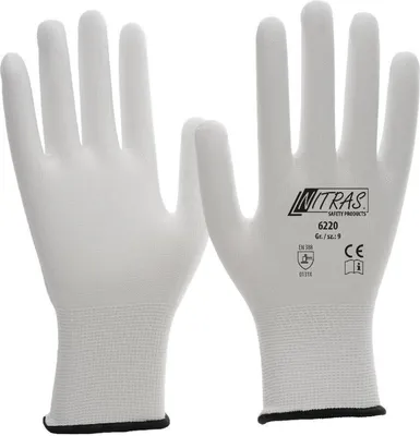Produktbild von Arbeitshandschuhe | Nitras Nylonhandschuhe | 240 Paar | Gr. 6 - 10