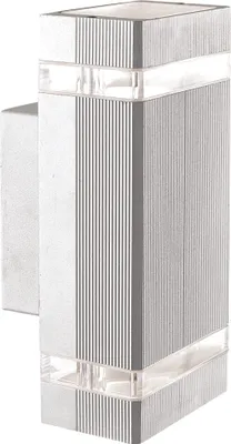 Immagine prodotto di Applique da esterno TAYA cromata 2xGU10x35W in metallo, dimensioni: 24x10x10 cm, IP44, Kaja