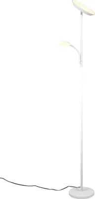 Produktbild von Reality Leuchten Stehleuchte SPECTER DH 25x178 cm weiß Stehlampe Leseleuchte