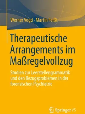 Obrázok produktu pre Therapeutische Arrangements im Maßregelvollzug