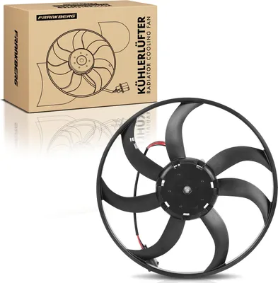 Immagine prodotto di Frankberg 1x radiatore motore ventola singola senza telaio VW Golf Passat Audi A3 Skoda Octavia 2 Seat