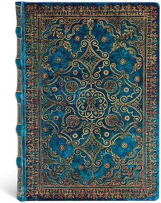 Zdjęcie produktu dla Azure (Equinoxe) Midi Lined Hardcover Journal (Elastic Band Closure)
