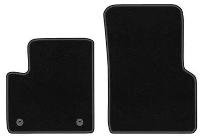 Immagine prodotto di Tappetini anteriori in moquette per Renault Espace III 1996-2002 (monovolume) – 2 pezzi, neri, su misura – Wielganizator BASIC