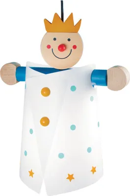 Produktbild von LED DECKENLEUCHTE Kinderzimmer Jungen Hängeleuchte LAMPENPRINZ Kinderlicht
