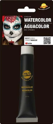 Produktbild von Wasserbasiertes Gesichtsschminke-Make-up SCHWARZ