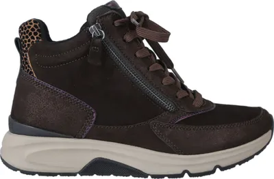 Zdjęcie produktu dla Gabor ROLLINGSOFT damskie buty za kostkę - wygodne buty za kostkę brązowe rekreacyjne NOWOŚĆ