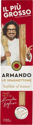 Produktbild von 10x Il Grano Di Armando Lo Spaghettone Italienischer Weizen Bronze gezeichnet 100% Italienische Pasta 500g
