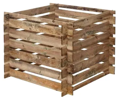 Produktbild von Komposter Mezzito 480 l, Maße: 100 x 100 x 72 cm, beige