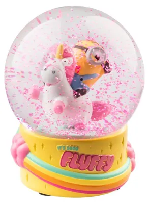 Productafbeelding van Minions sneeuwbol, 10 cm