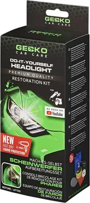 Produktbild von Gecko Scheinwerfer Reparatur Set, Headlight Restoration