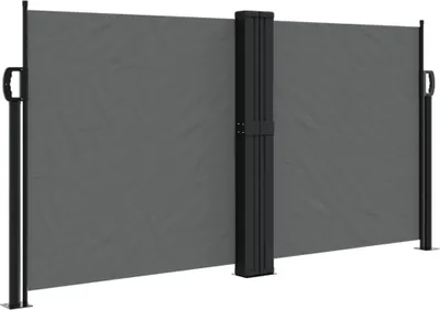 Zdjęcie produktu dla Zwijana markiza boczna, antracytowa, 120 x 600 cm