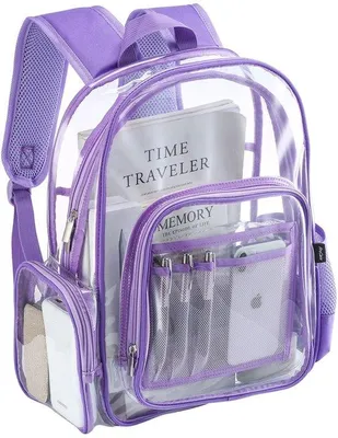 Produktbild von Klare Durchsichtige PVC Schulrucksack Wasserdicht Transparent