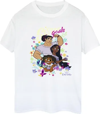 Produktbild von Disney - "Encanto Sister Goals" T-Shirt für Damen BI22342 (XL) (Weiß)