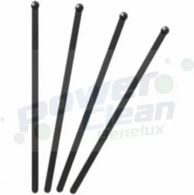 Produktbild von CHPN - Cocktailspieße - Rührstäbchen - Cocktails - 50 Stück - Schwarz - Kunststoff - Cocktailrührstäbchen - Rührstäbchen - 19,5 cm - Rührstäbchen -