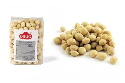 Immagine prodotto di Noci di macadamia 500 gr. - Diello