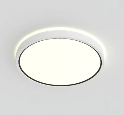 Immagine prodotto di Plafoniera LED per bagno NORDLUX Noxy IP44, Variante: Ø 350 mm x 50 mm, 1650 lm, nero