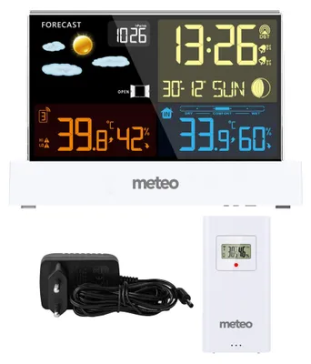 Produktbild von METEO SP110B Wetterstation mit DCF, weiß