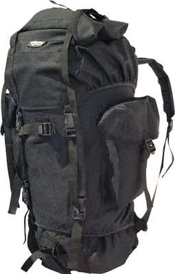 Produktbild von Trekking-Rucksack Wanderrucksack 65L BW Bundeswehr Einsatz-Rucksack Schwarz