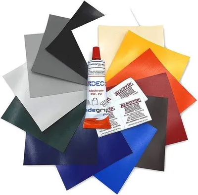 Produktbild von Famanu Reparatureset für Lkw- und Anhängerplanen - 50x50 cm