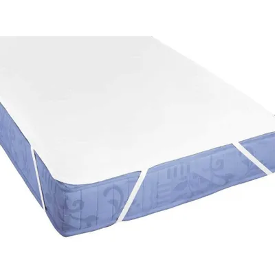 Produktbild von Biberna Molton Matratzenschutzauflage Premium mit Silberausrüstung Größe 100x200 cm weiß